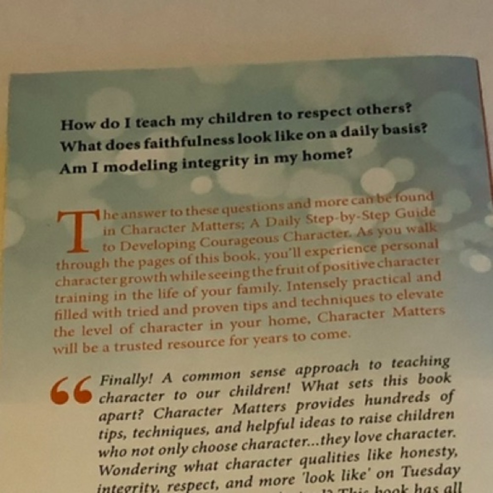 Character Matters Guide Developing Courageous Character - Picture 8 of 15